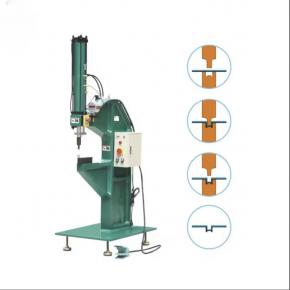 Automatic pneumatic sheet metal air duct self-clinching riveting machine